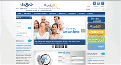 Desktop Screenshot of employmentconnections.bc.ca